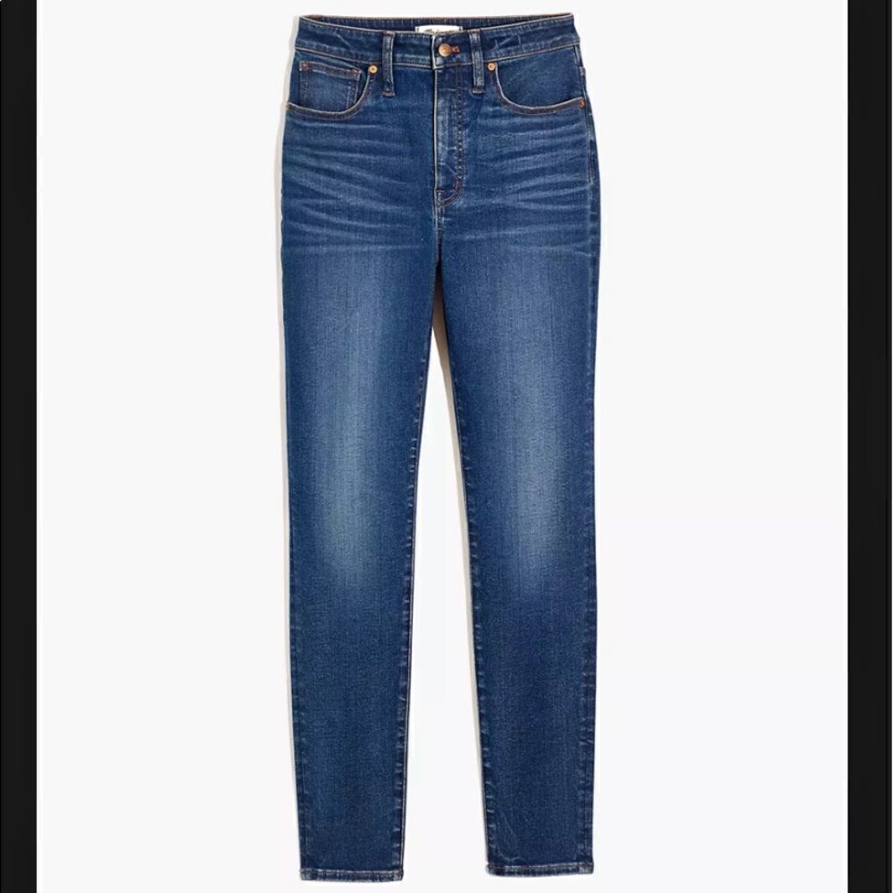 Madewell Tall Curvy High-Rise Skinny Jeans in Lanette Wash